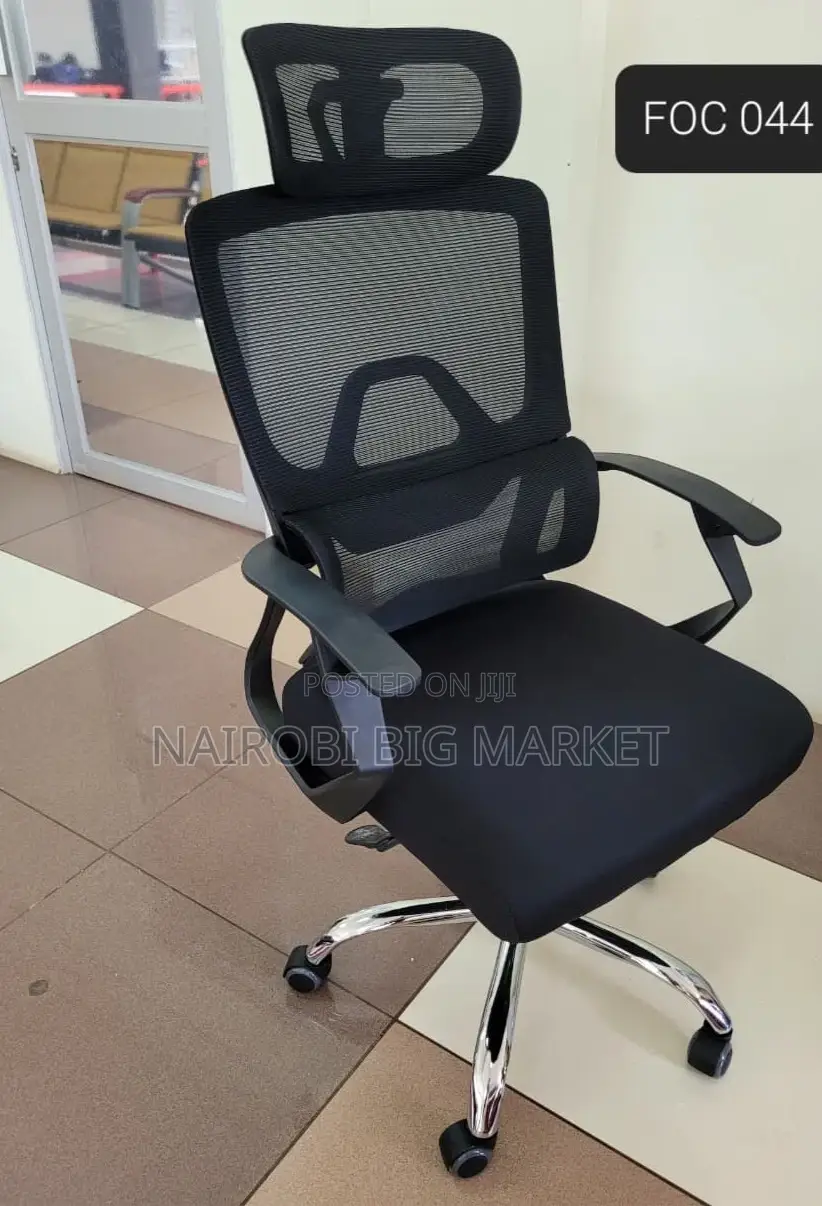 Orthopedic High Back Mesh Office Chair ~ Headrest