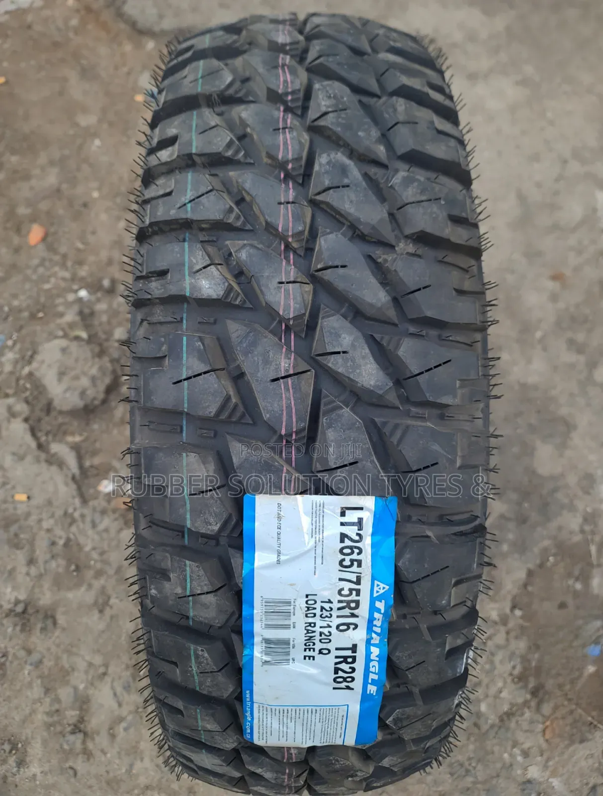 Lt 265 /75 R16 Triangle Tyres Grip X M/T Mud-Terrain
