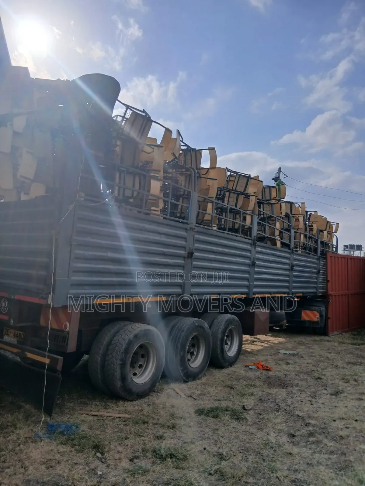 Semi Trailer Available For. Goods Delivery