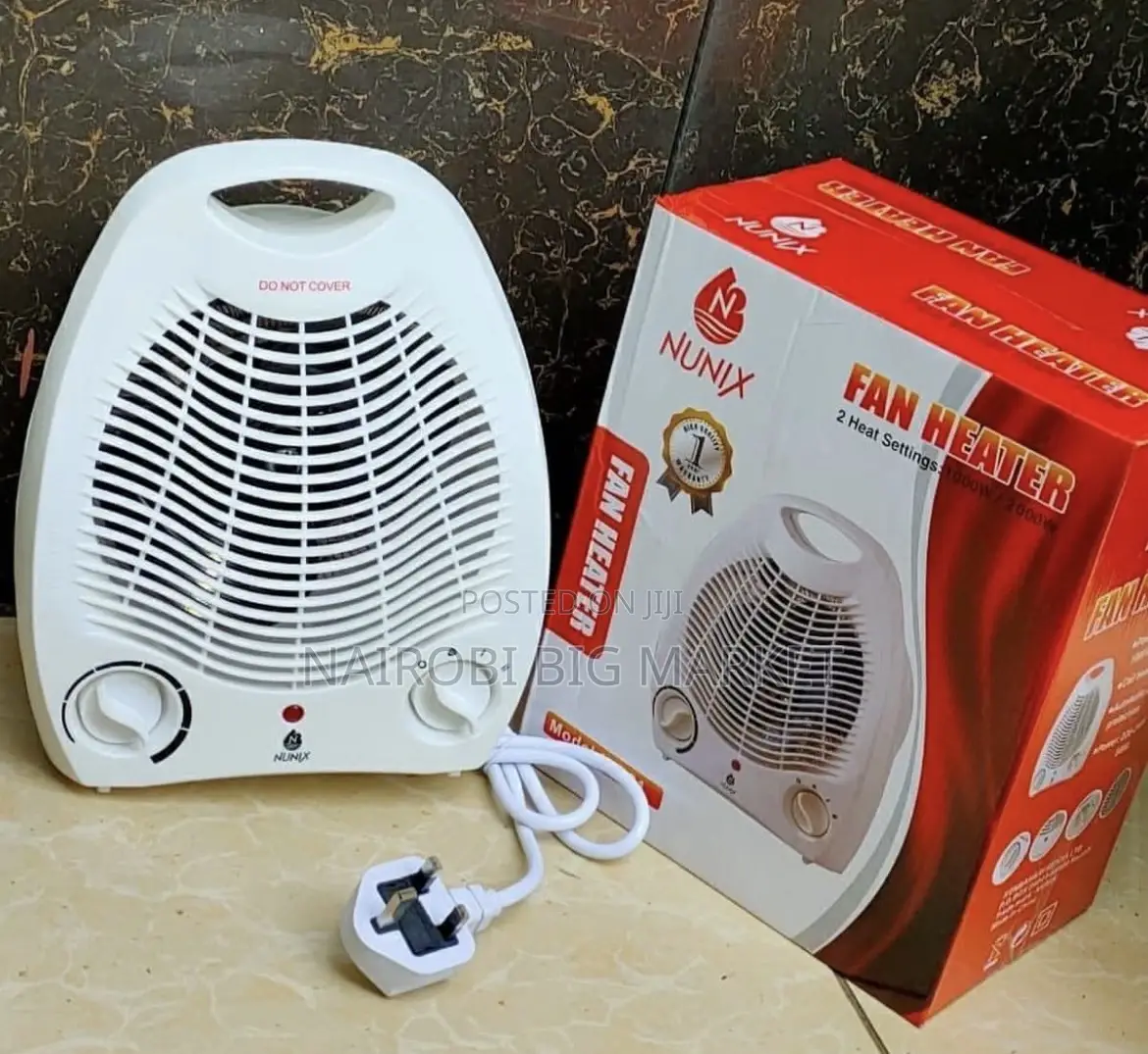 Nunix Room Heater With Fun
