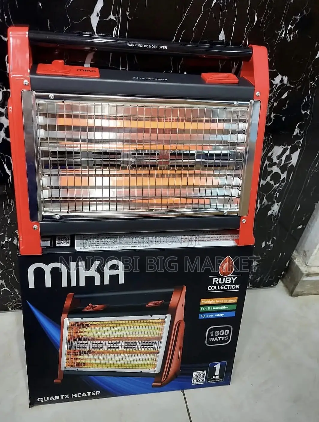 Mika Quartz Room Heater
