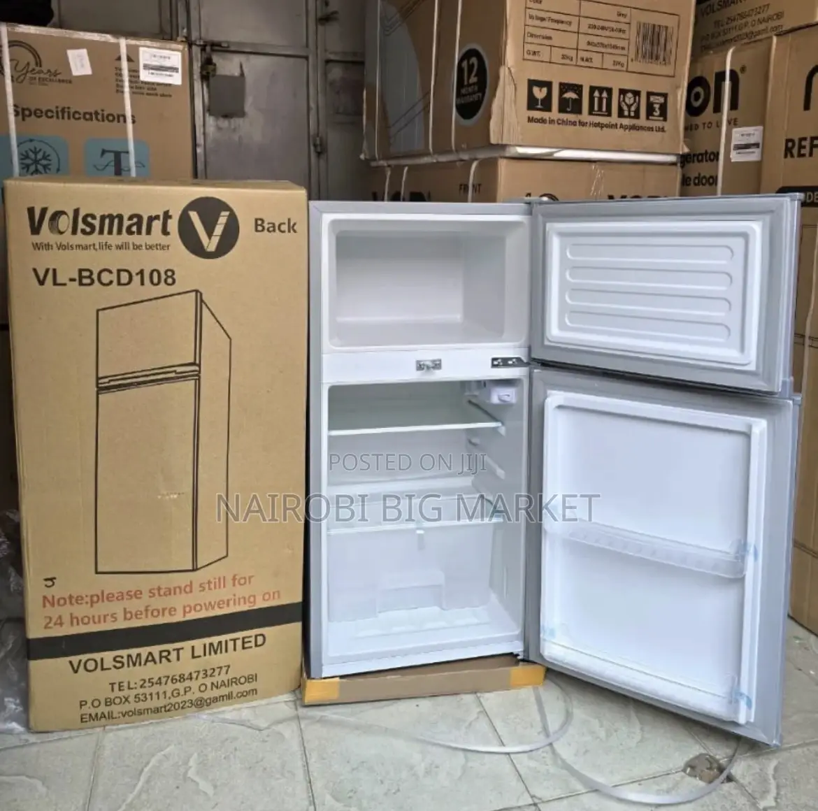 Volsmart 108 Liters Fridge