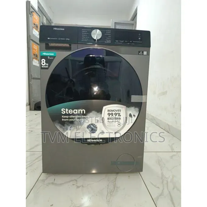 Hisense Washer 8kg Dryer 5kg Wd3q8043bt Front Load Washing Machine