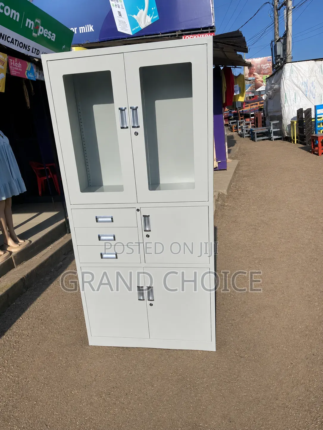 Office Cabinet With a Safe Box