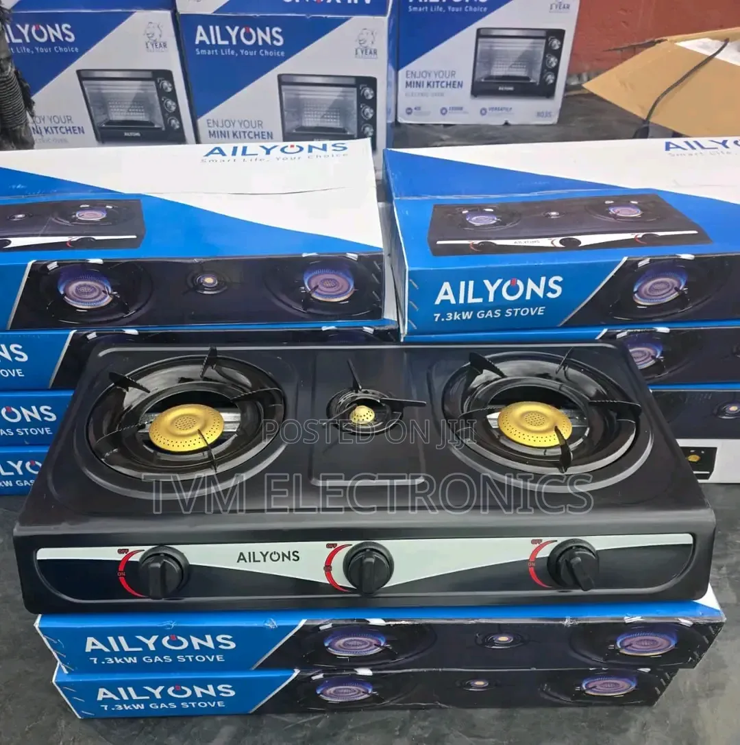 Ailyons 3 Burner Stainless Top Gas Cooker Burner