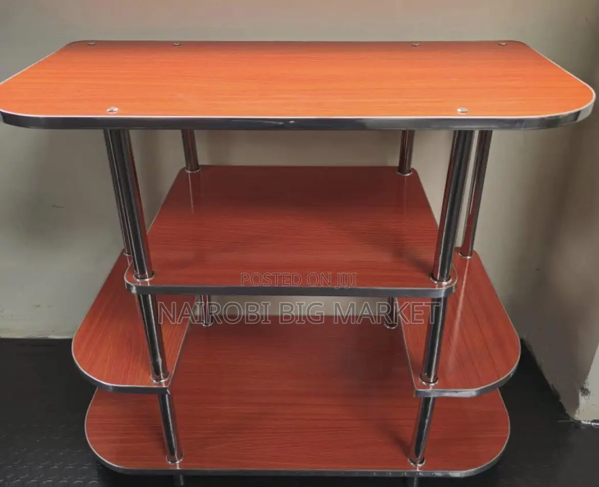 Mordern Tv Stand With Shelves