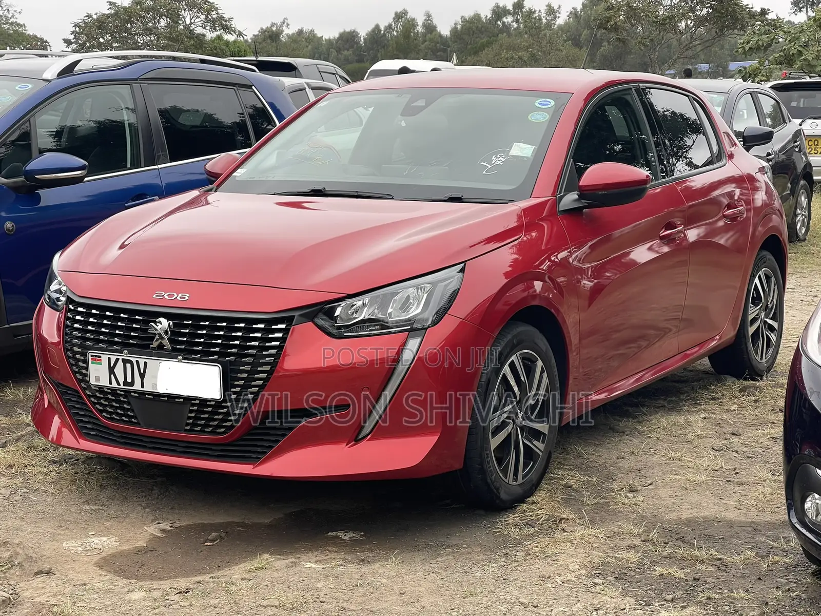 Peugeot 208 2021 Red