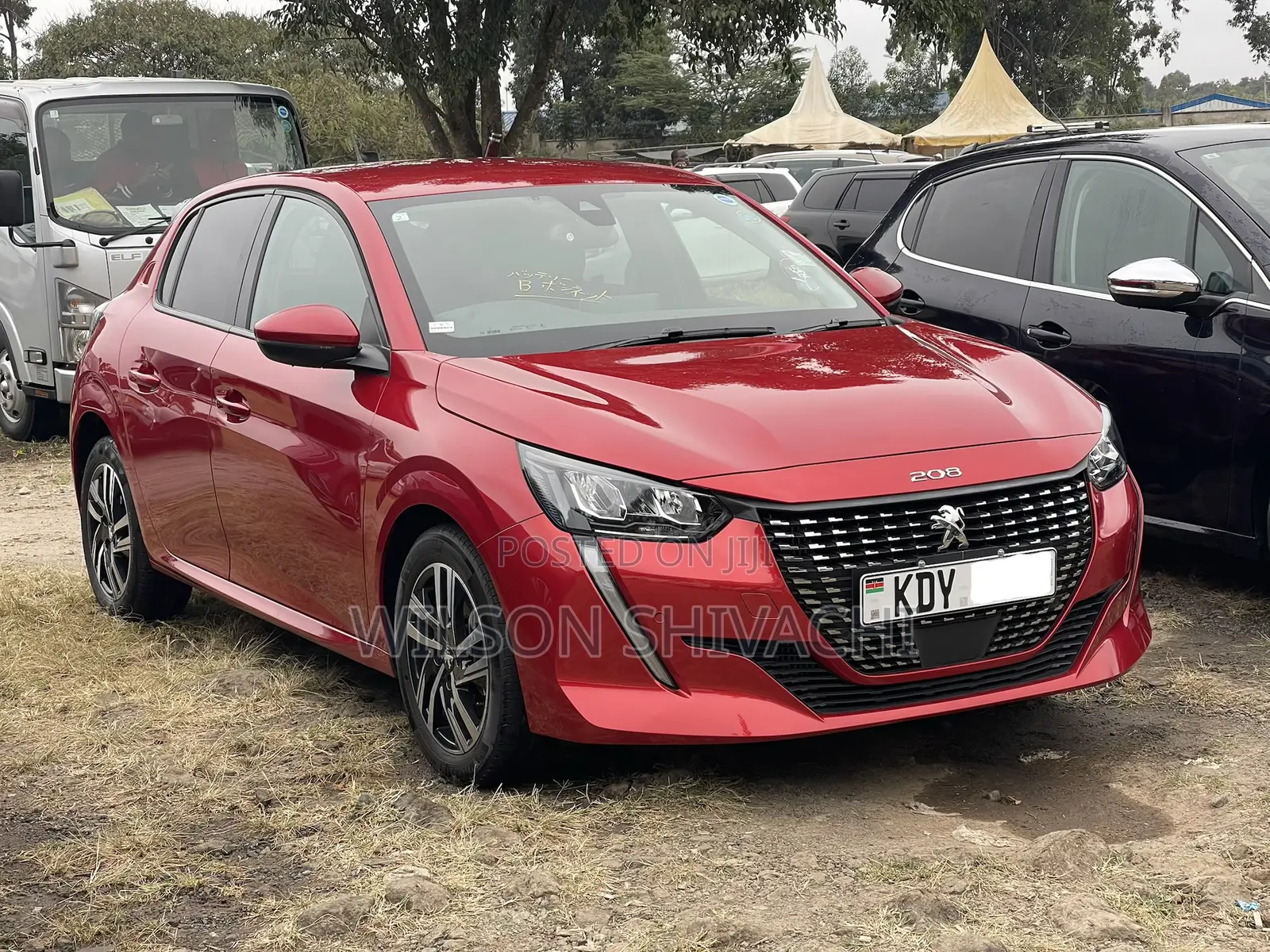 Peugeot 208 2021 Red