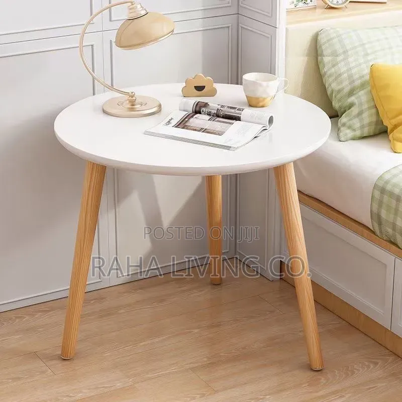 Nordic Minimalist Coffee Side Table | 50x50cm | 2 Colours