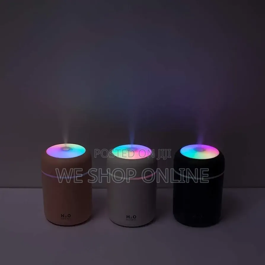 Mini Air Humidifier,Portable 300ml Usb Humidifier With Led Night Light
