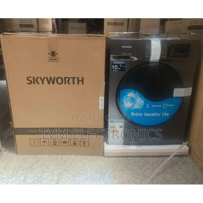 Skyworth 10kg Washing Machine 7kg Dryer Frontload