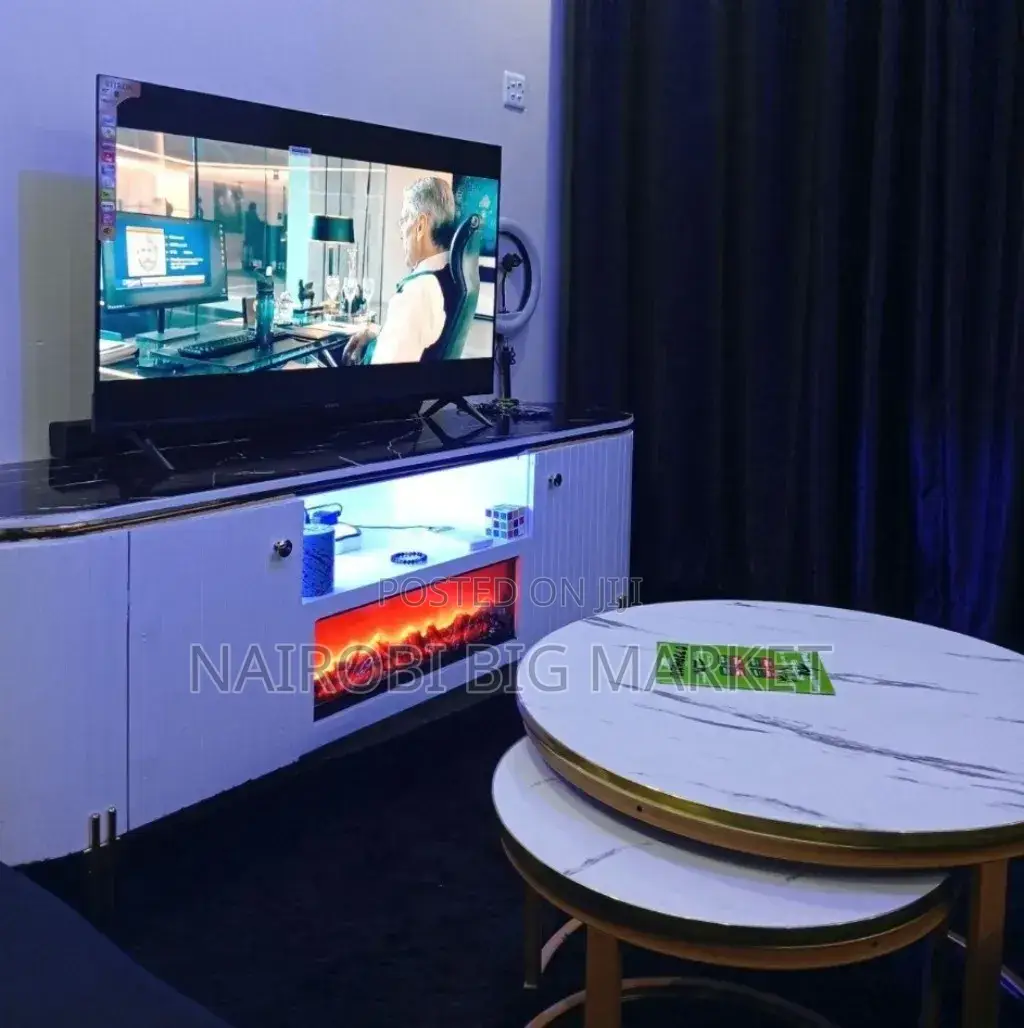 Tv Stand With Fireplace