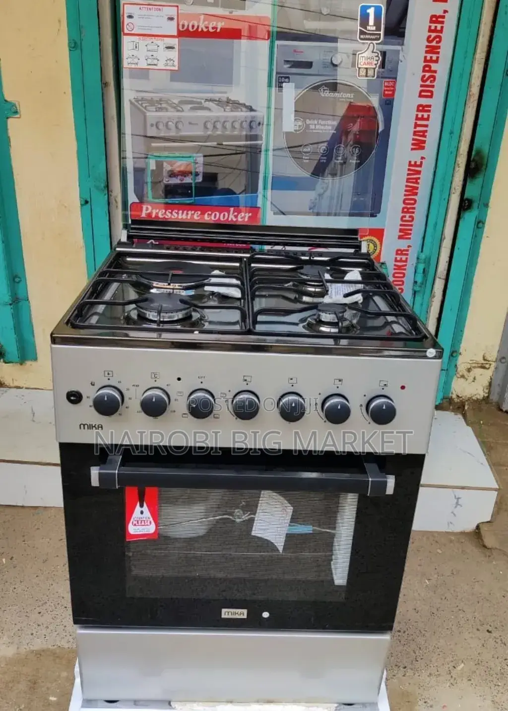 Mika 50 by 60 Standing Cooker