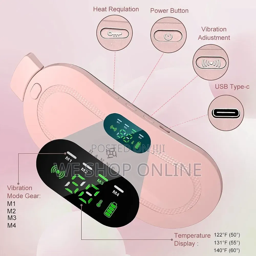 Rechargeable Menstrual Heating Pad Belt