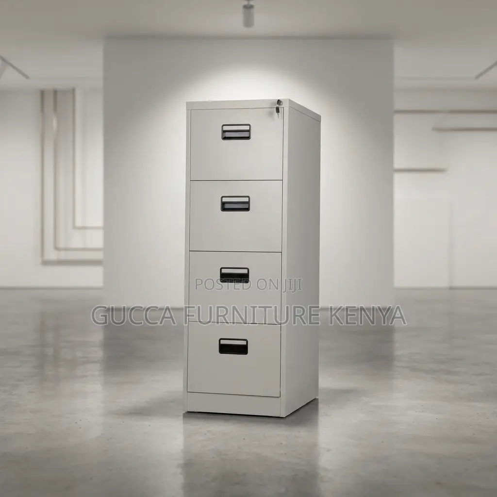 4-Drawer Metallic Locker