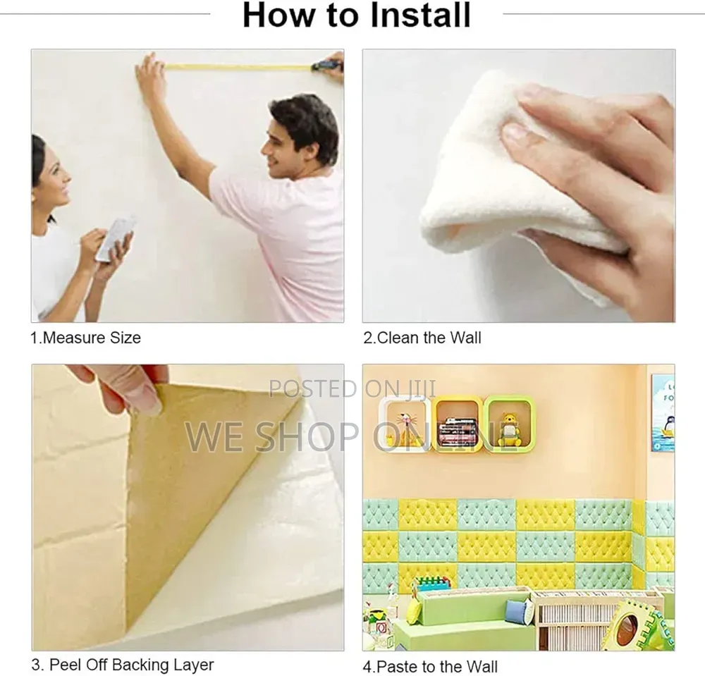 Soft Cushion High-Quality Thicken 3d Wall Stickers / Bed Headboards