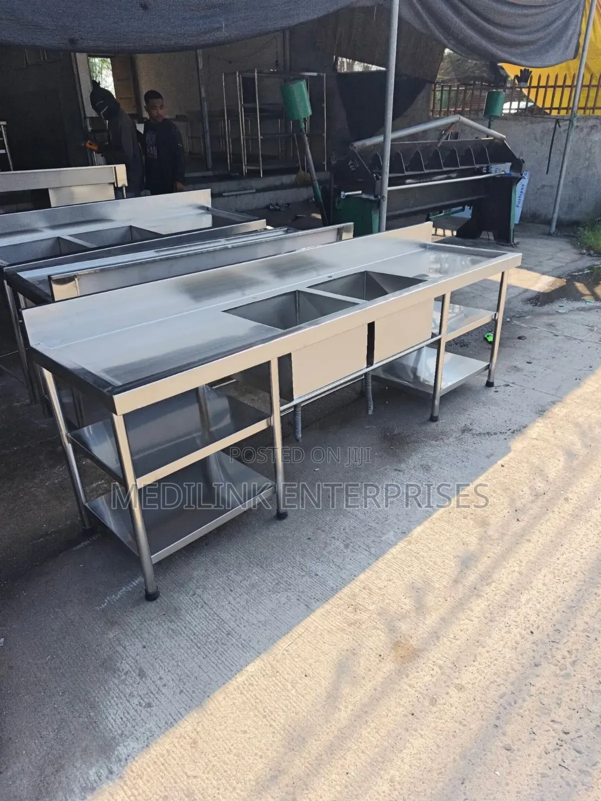 Customized Double Sink El Nido Design Washing Sink