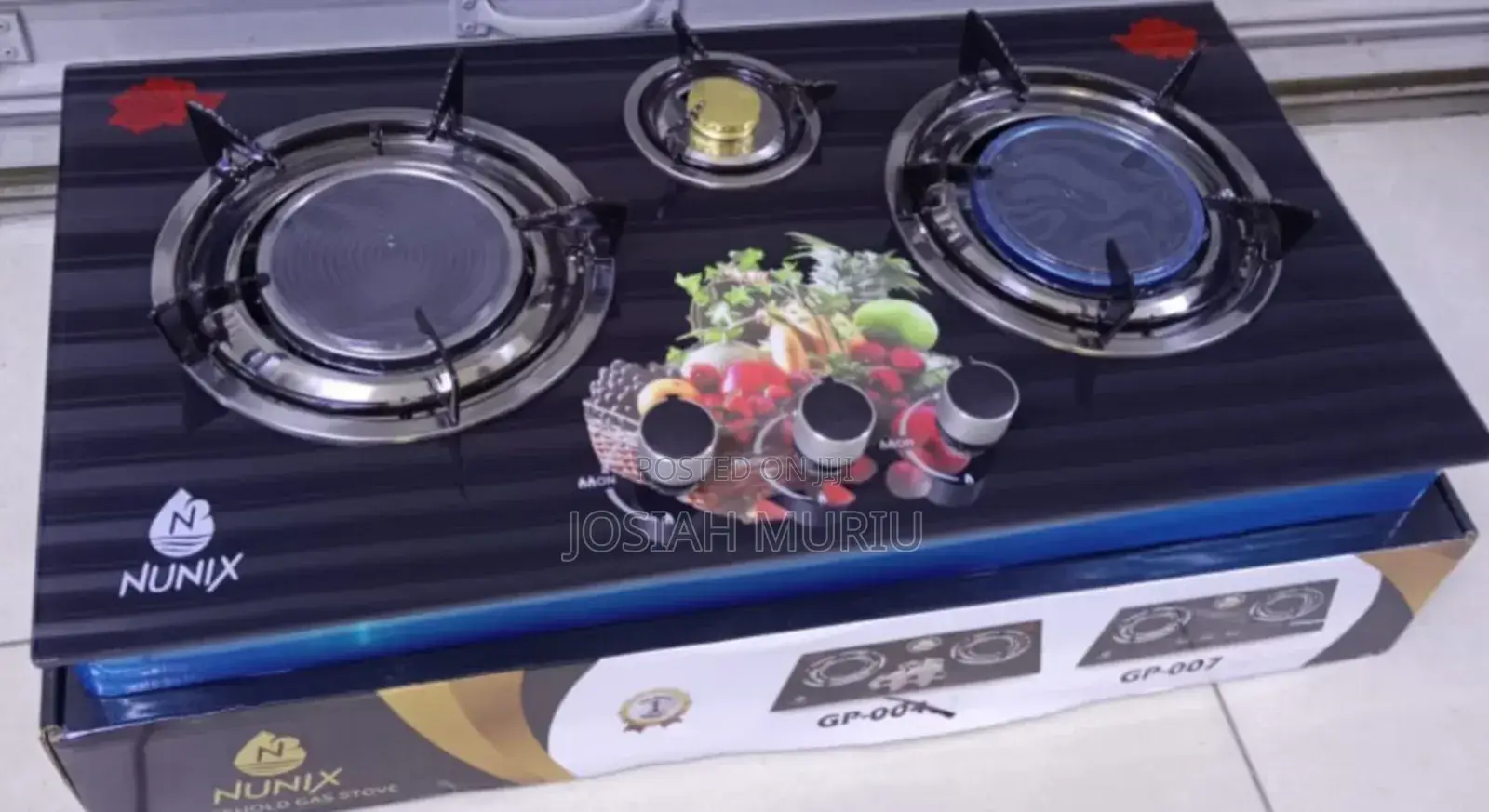 Nunix High Efficiency 3+1 Gas Cooker