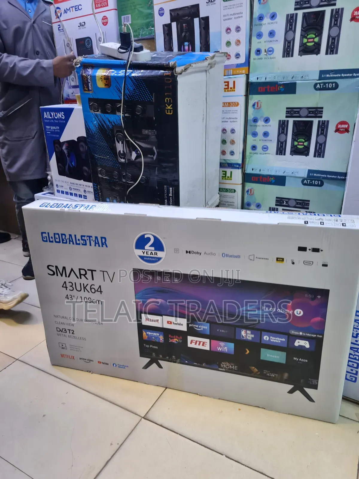 Globalstar 43 Inches Smart Android Tv