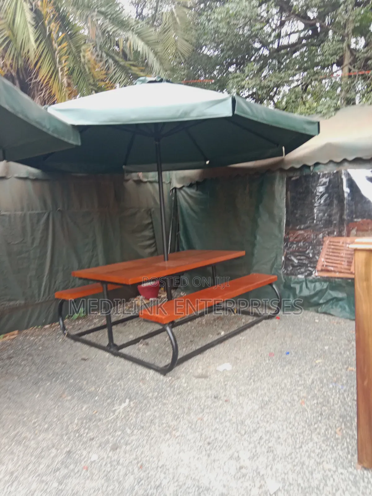 Kholeti Wooden Metallic 6ft Garden Benches