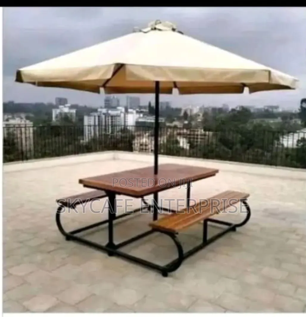 Modern Bench Umbrella