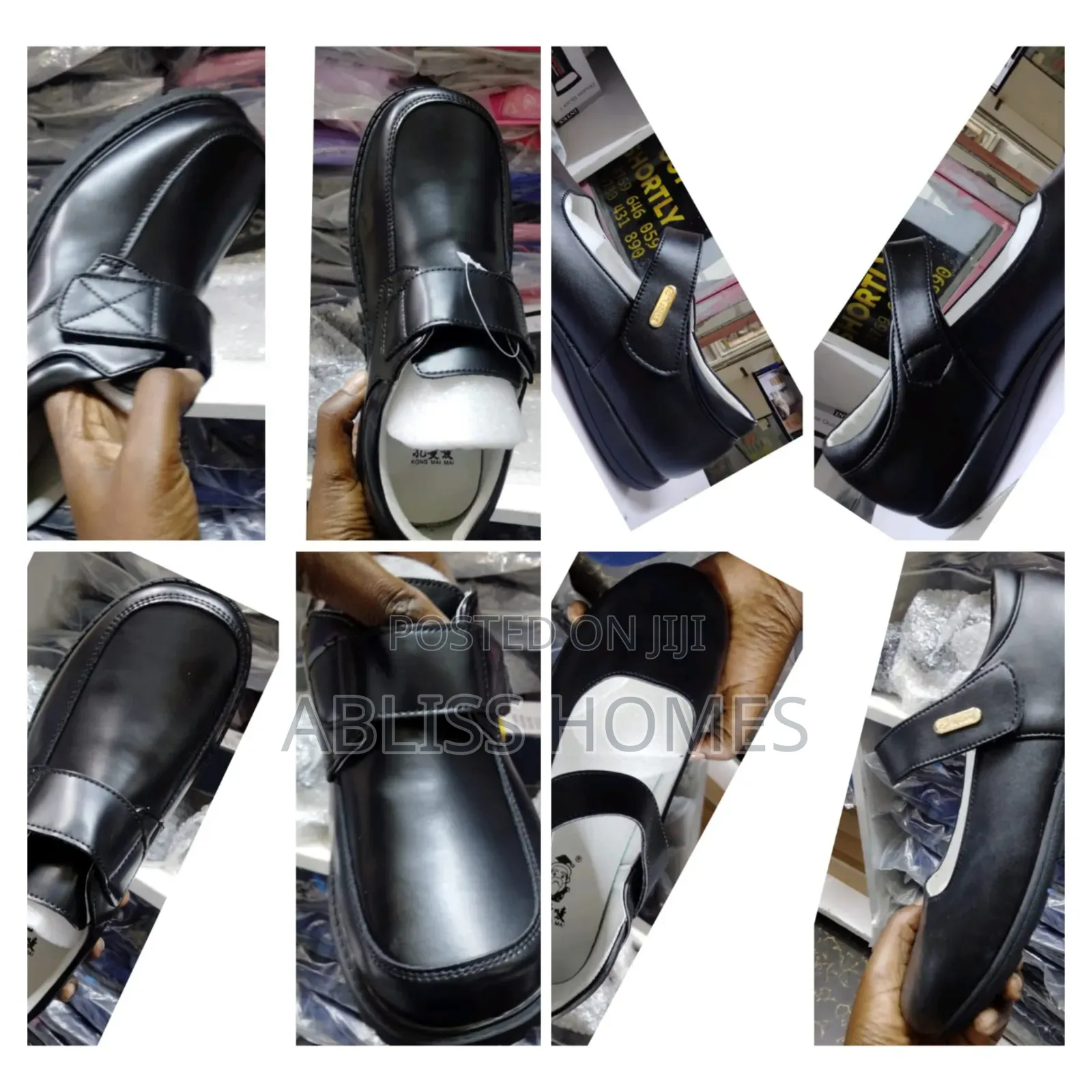 Boys High Quality Leather School Shoes