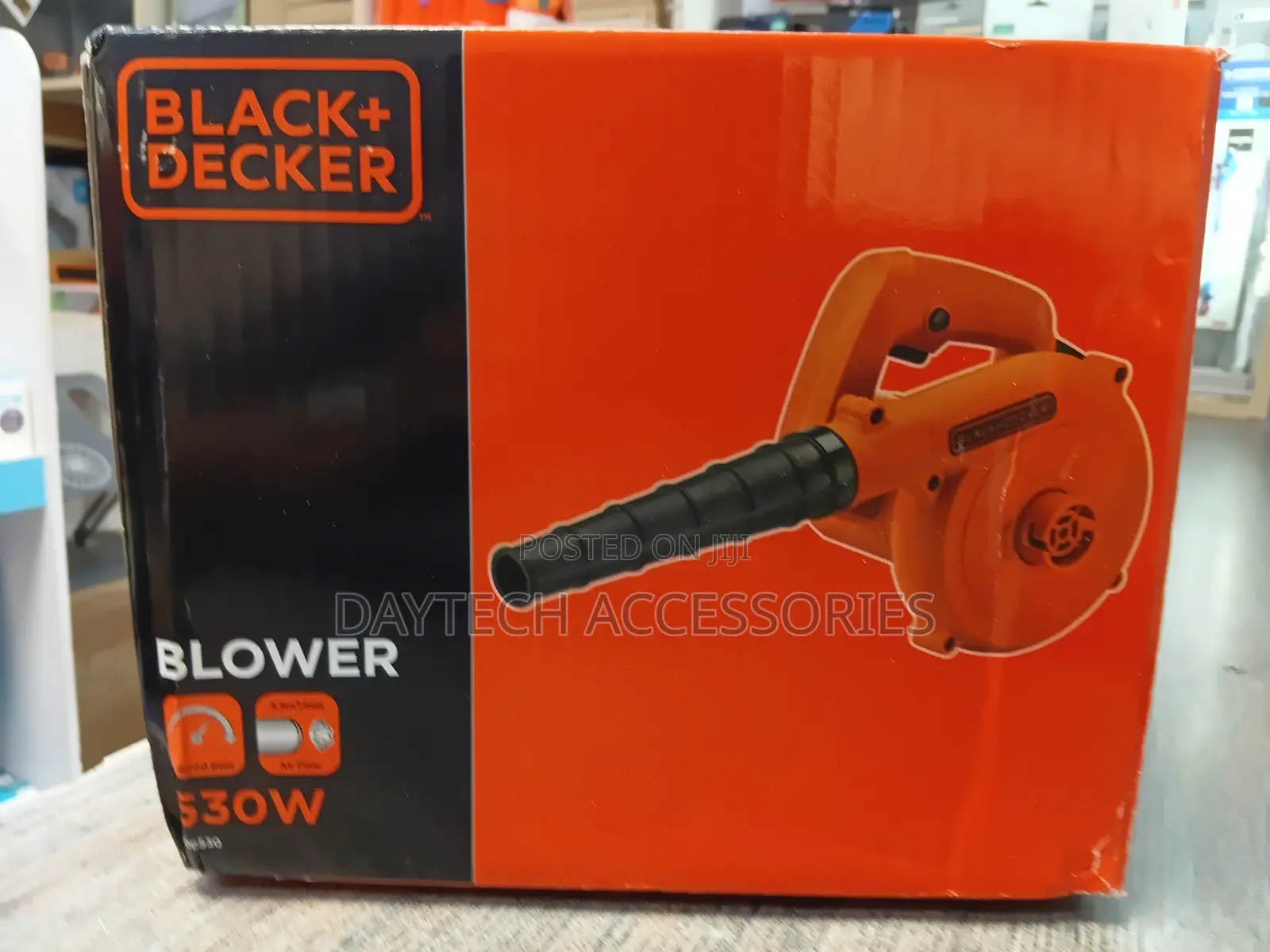 This Is a Black+Decker 530w Corded Electric Blower.