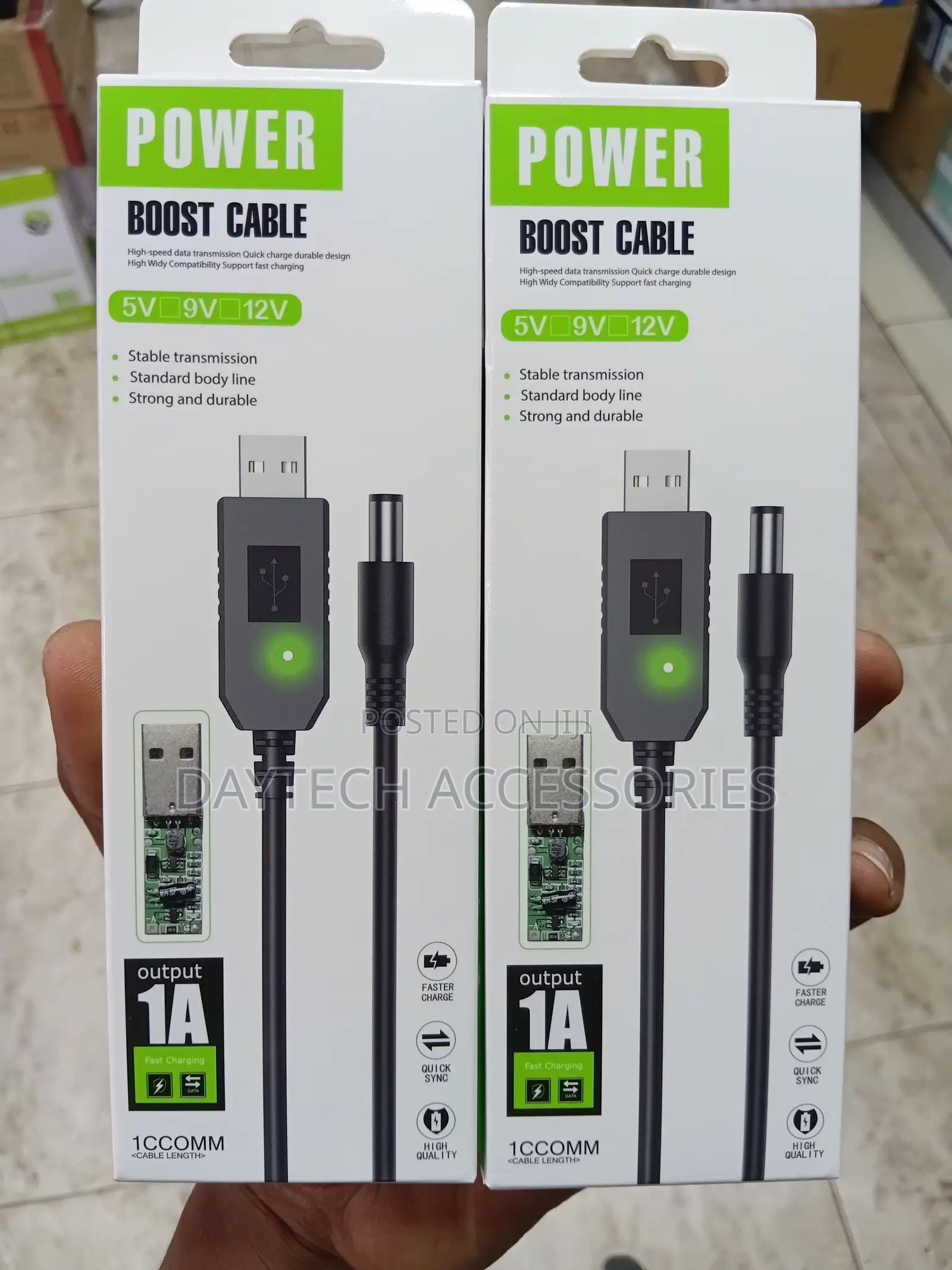 This Is a Usb to Dc Power Boost Cable.