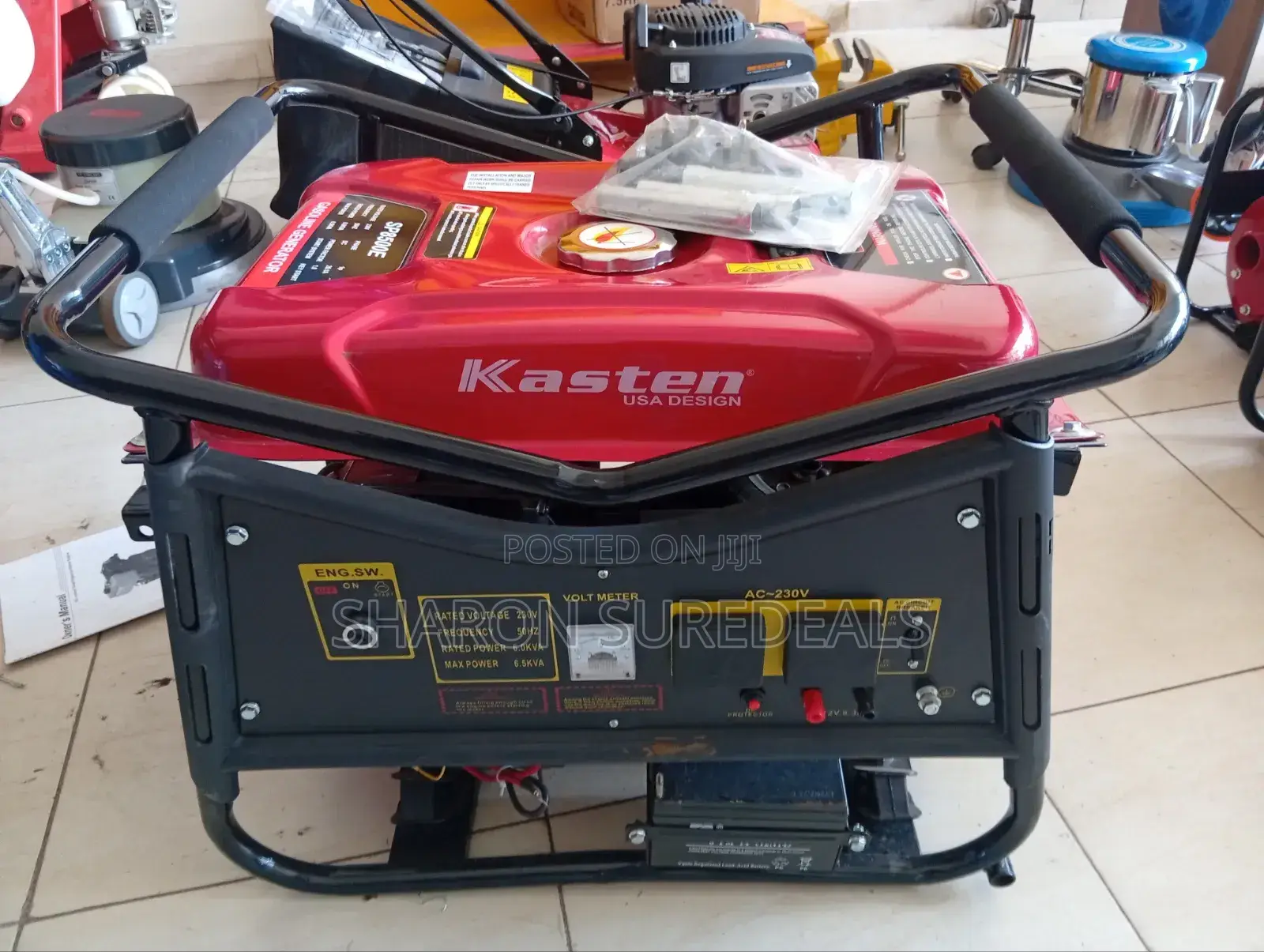 Kasten Sp8500e Portable Gasoline Generator