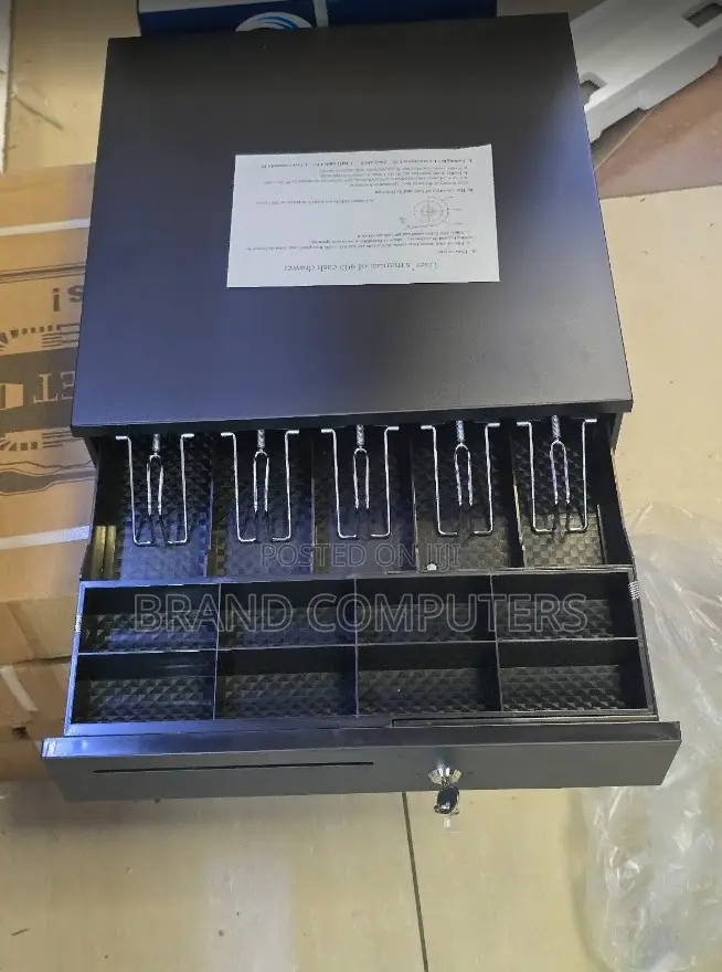 5 Slot Pos Steel Automatic Cash Drawer