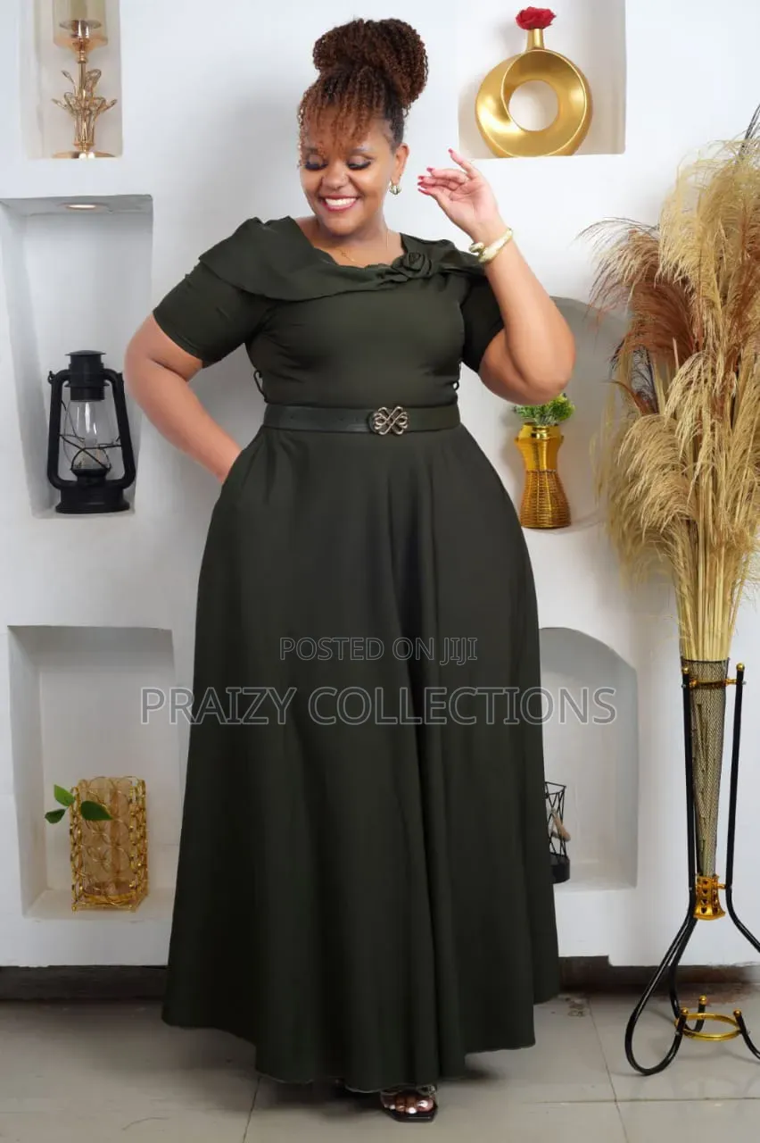 Royal Elegance Maxi Dress
