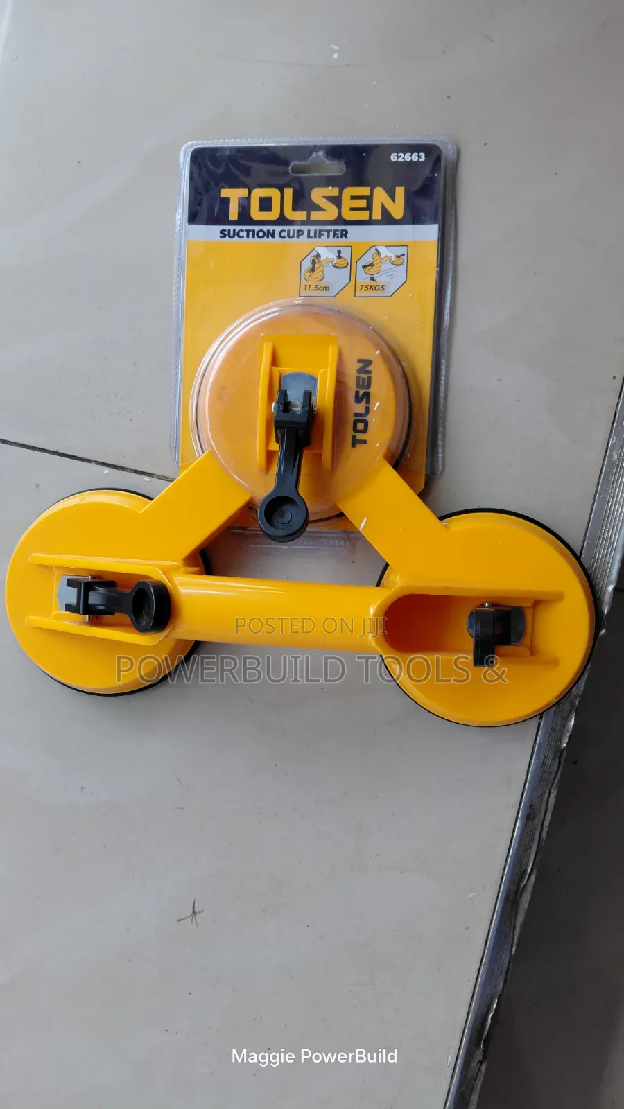 Tolsen 3 Cup Suction Puller/Dent Puller/Vacuum Cleaner