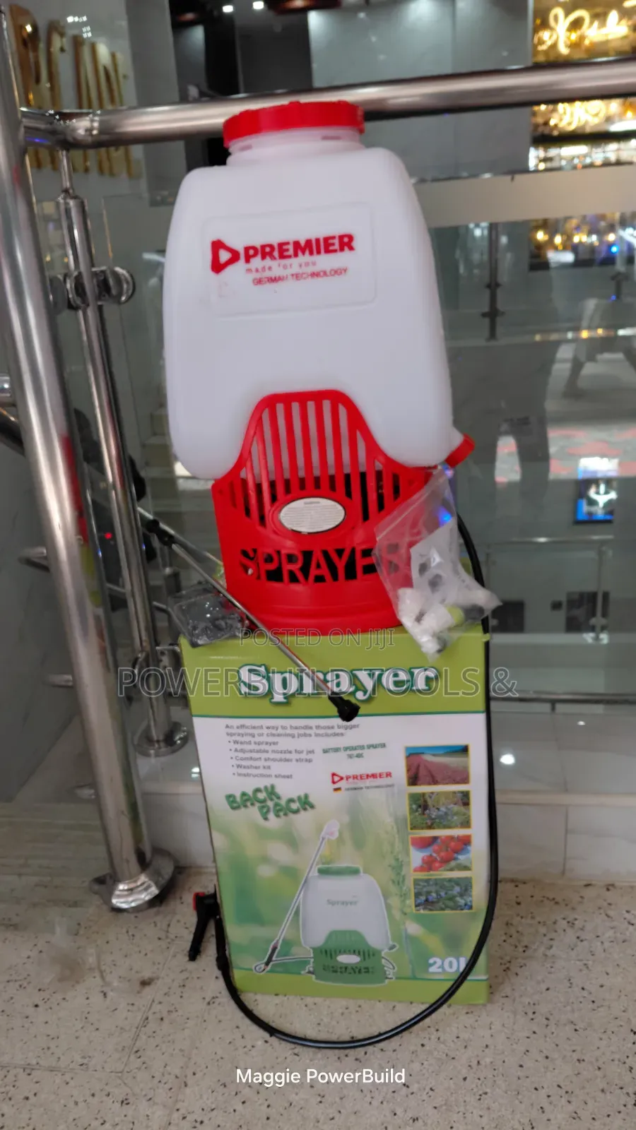 Premier Rechargable Knapsack Sprayer 20l