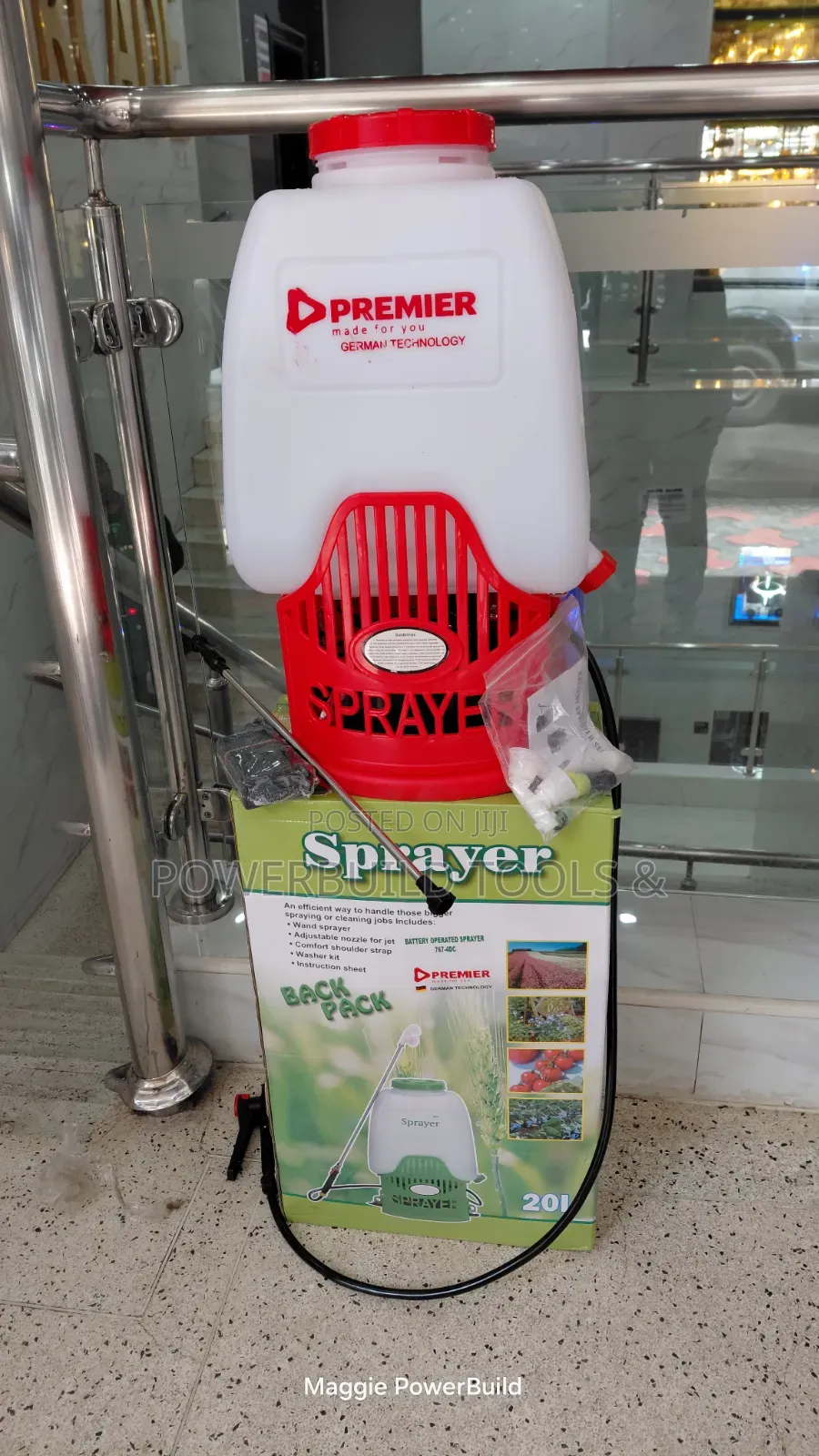 Premier Rechargable Knapsack Sprayer 20l