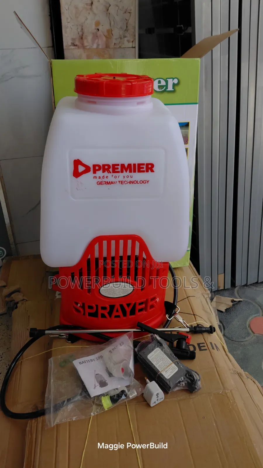 Premier Rechargable Knapsack Sprayer 20l
