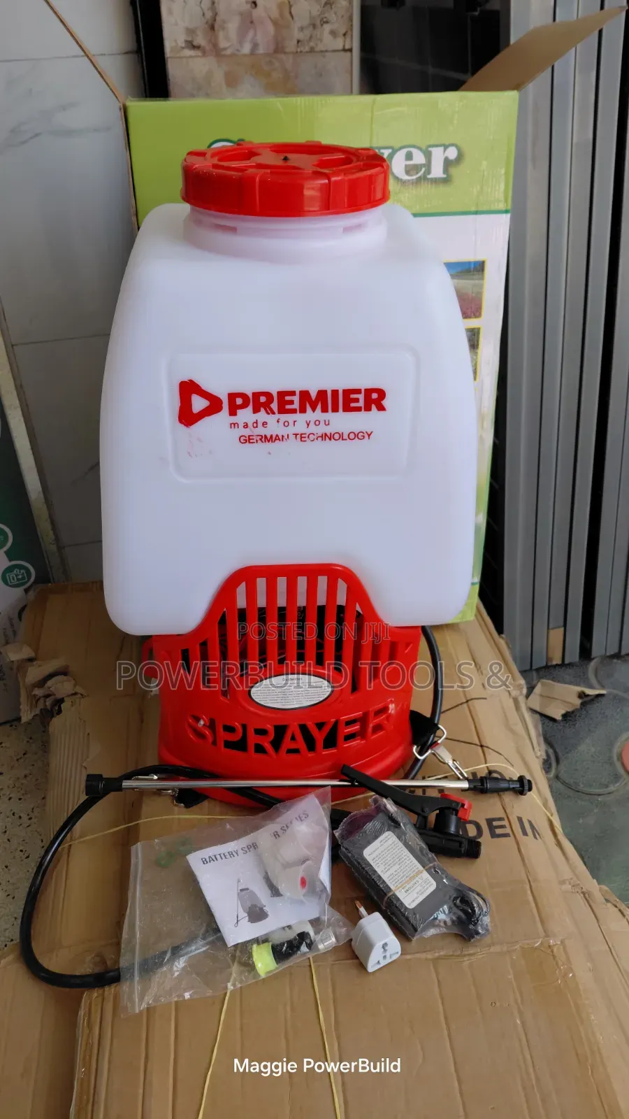 Premier Rechargable Knapsack Sprayer 20l