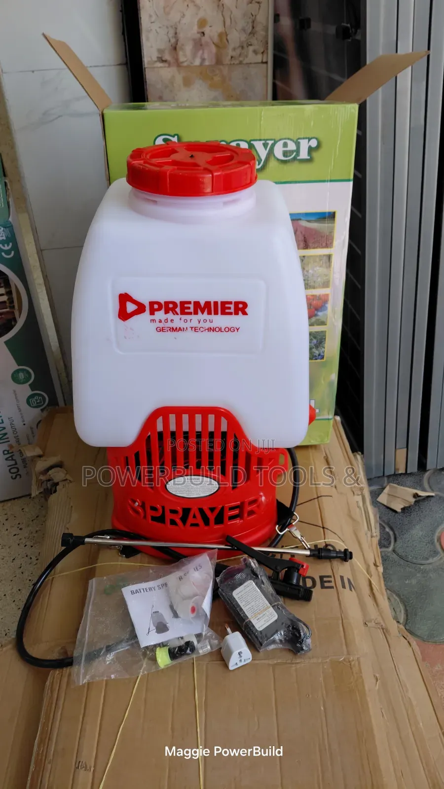 Premier 20l Knapsack Sprayer With Battery
