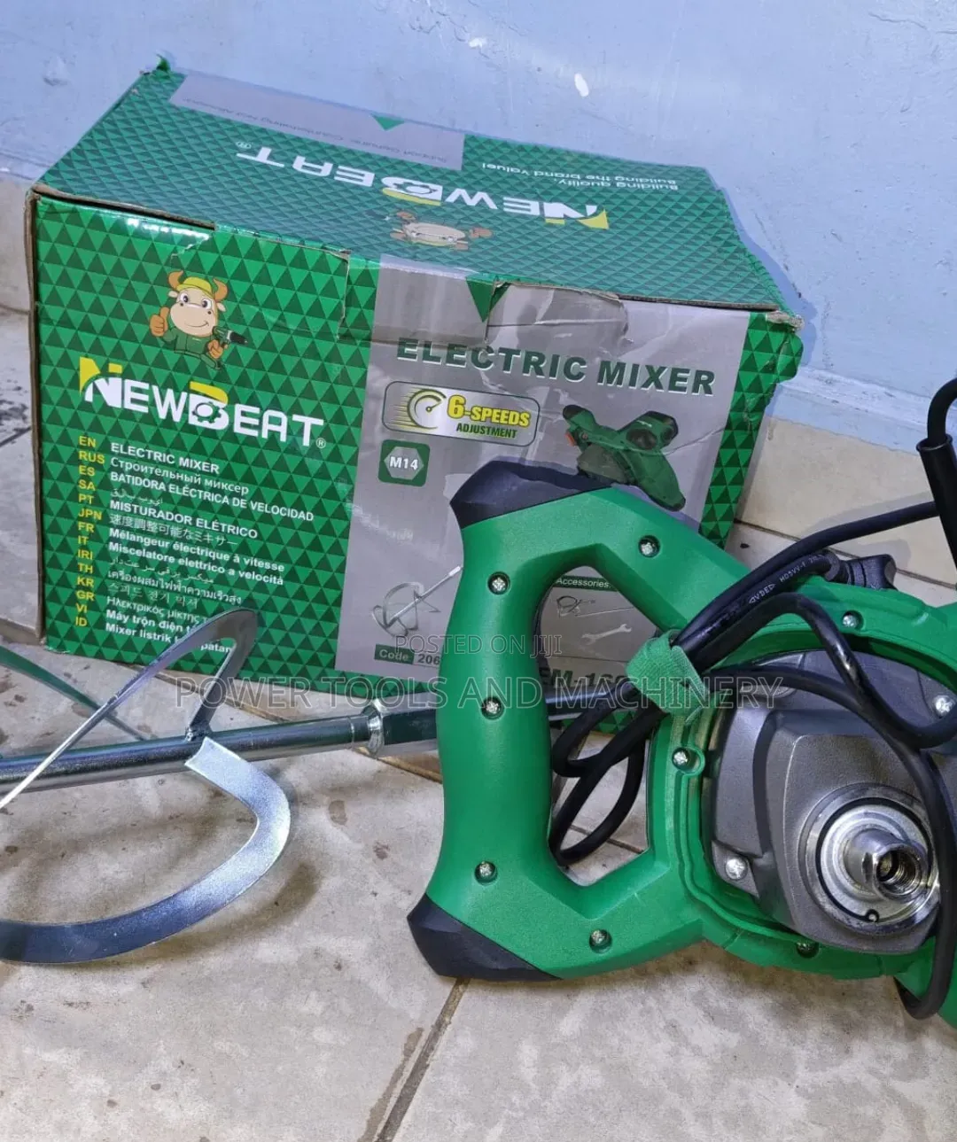 Newbeat Mixer
1150 Watts
/ Electric Paint Mixer
