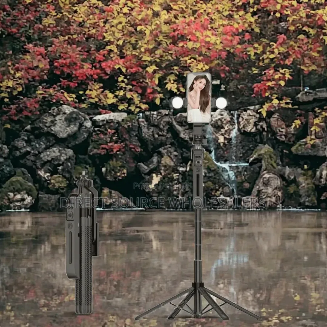 Ai Face Tracking Tripod Stand – 360° Smart Auto Follow