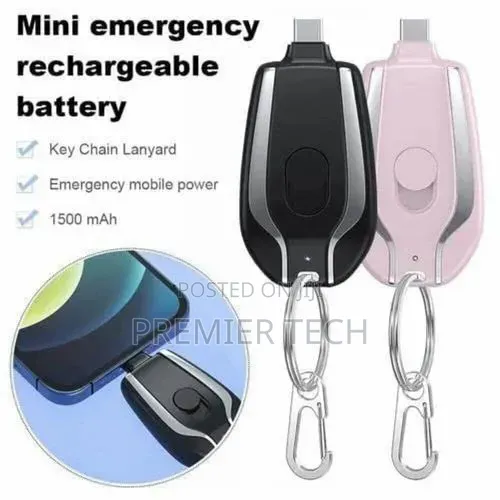 *Key Chain Emergency Charger Power Bank