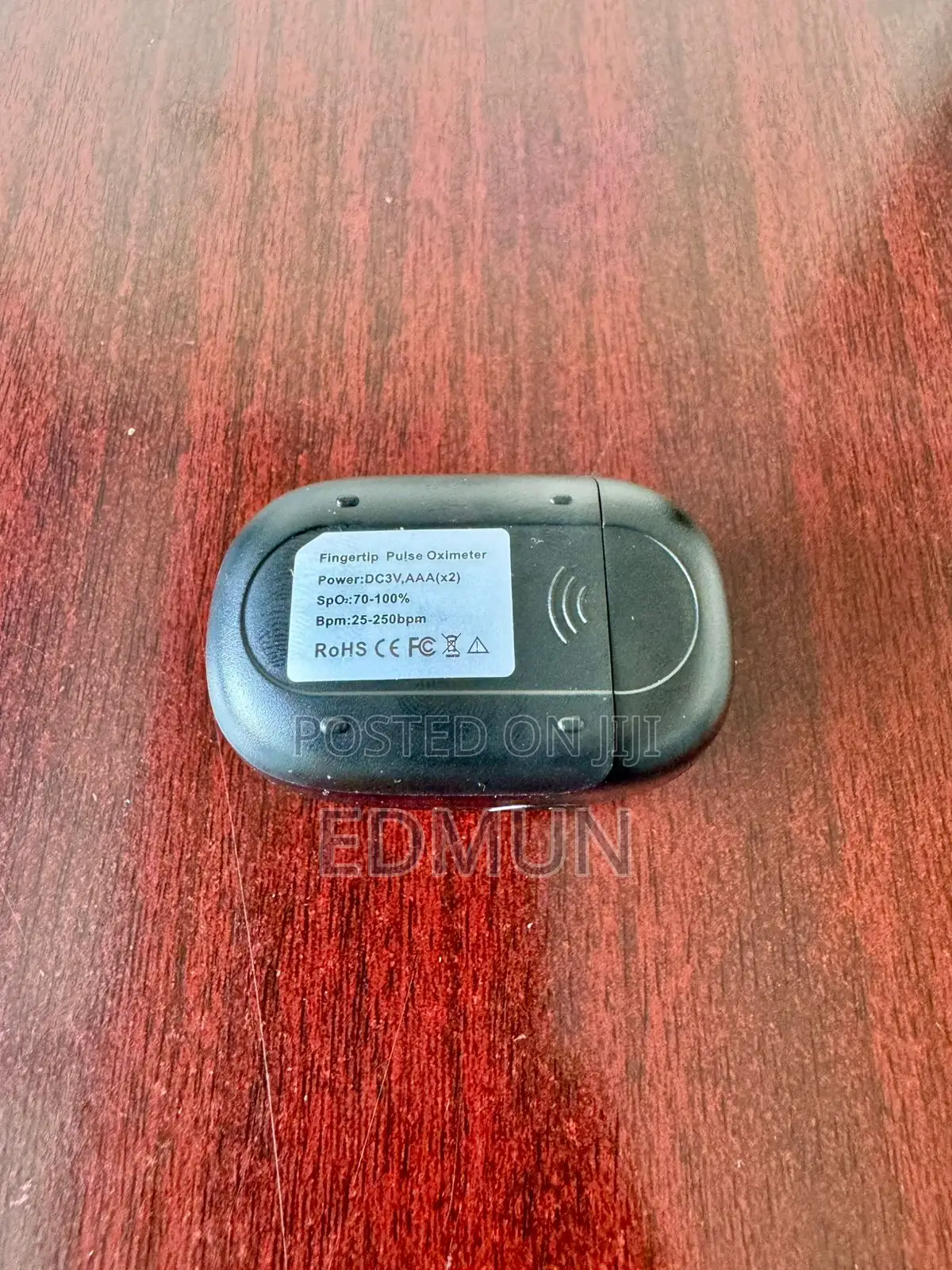Digital Blood Oxygen Saturation Pulse Rate Monitor