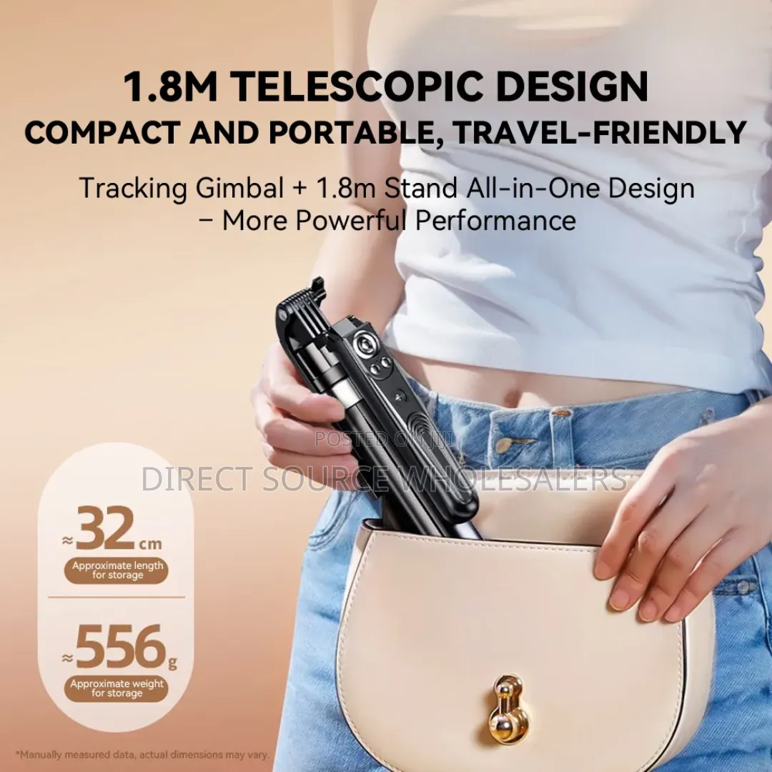 Plokama Ai Smart Face Tracking Tripod Stand – 1.8m Extendable
