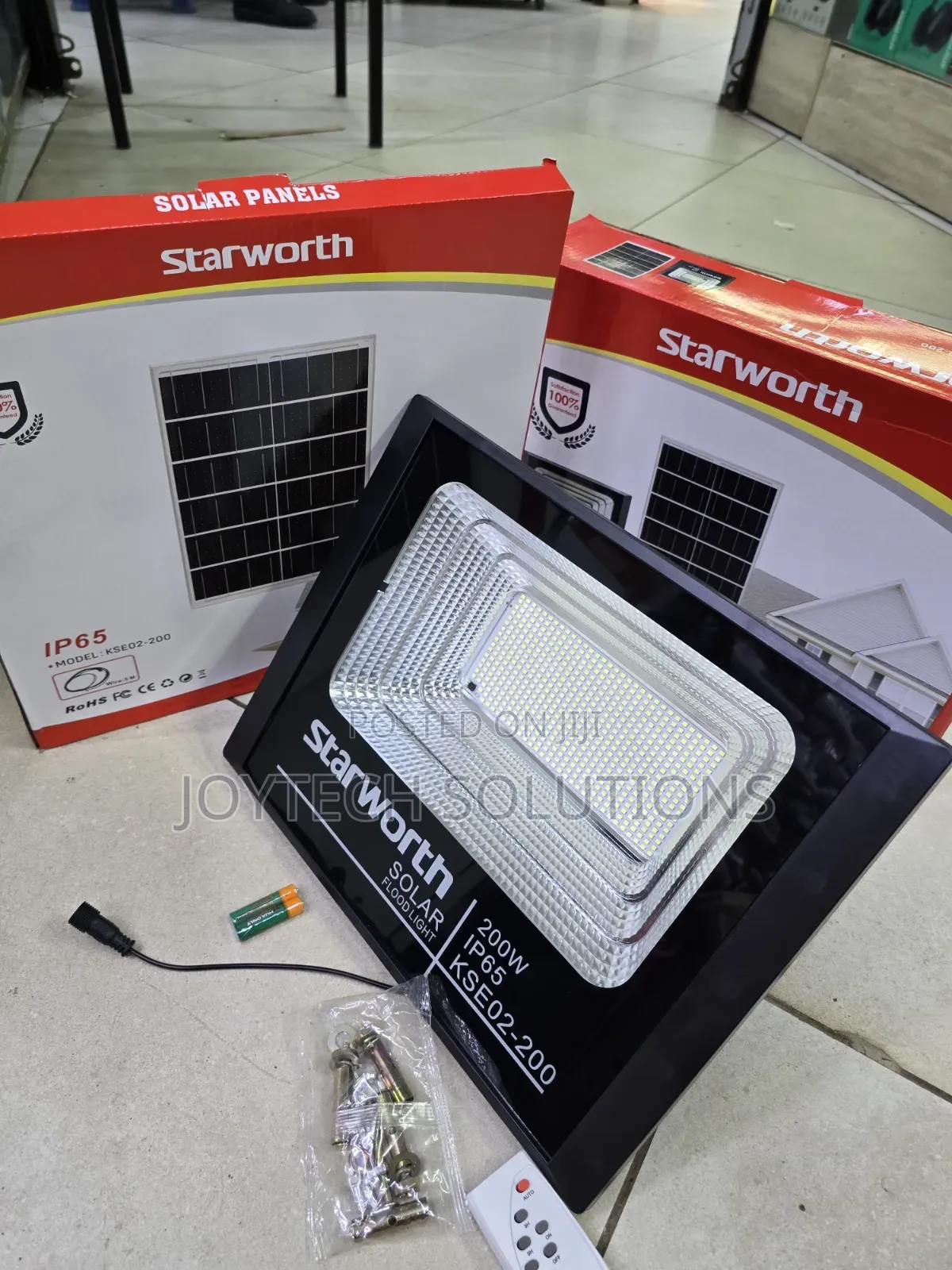 Promo Price: Brand New Starworth 200w Solar Light (Limited Stock)