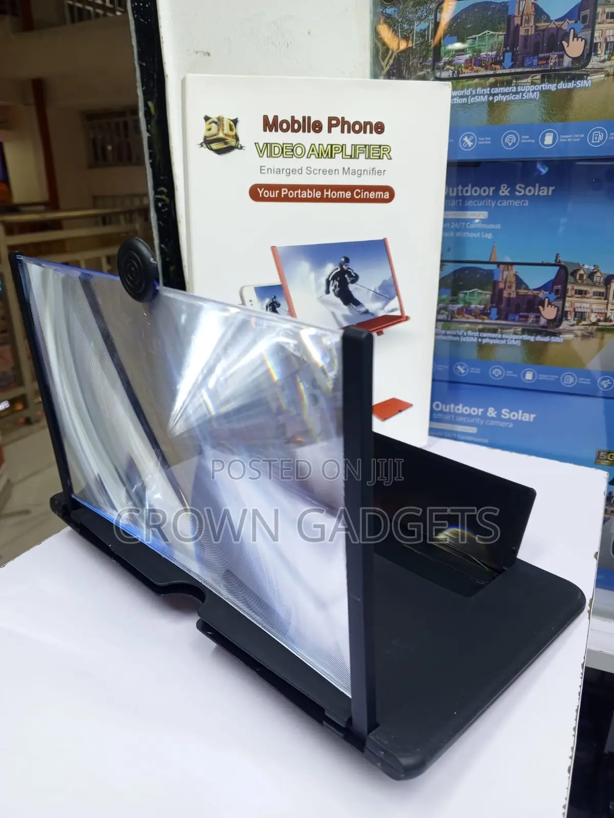 Portable Home Cinema Phone Screen Enlarger With Stand