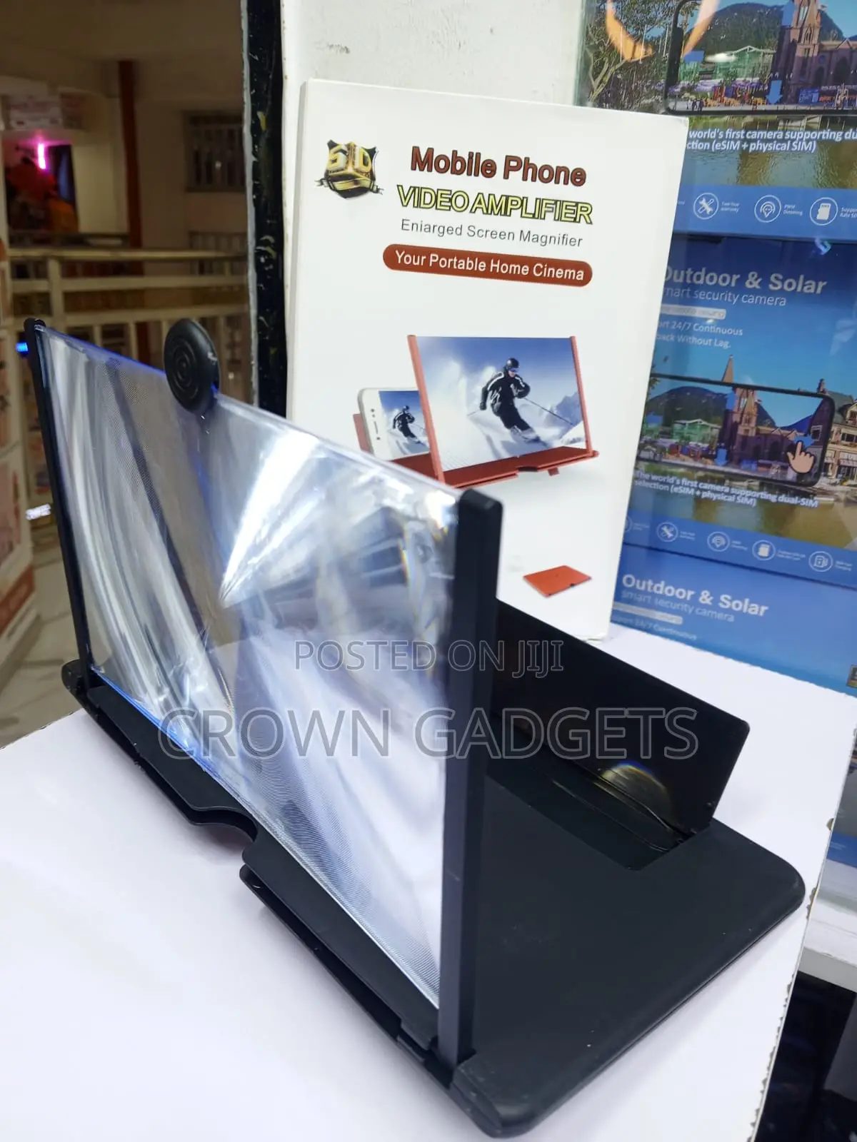 Universal Smartphone Video Amplifier 3d Hd Magnifier
