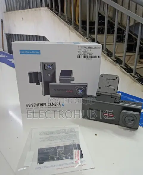 4g Dual Lens Car Dash Camera - Mobile Phone Monitoring