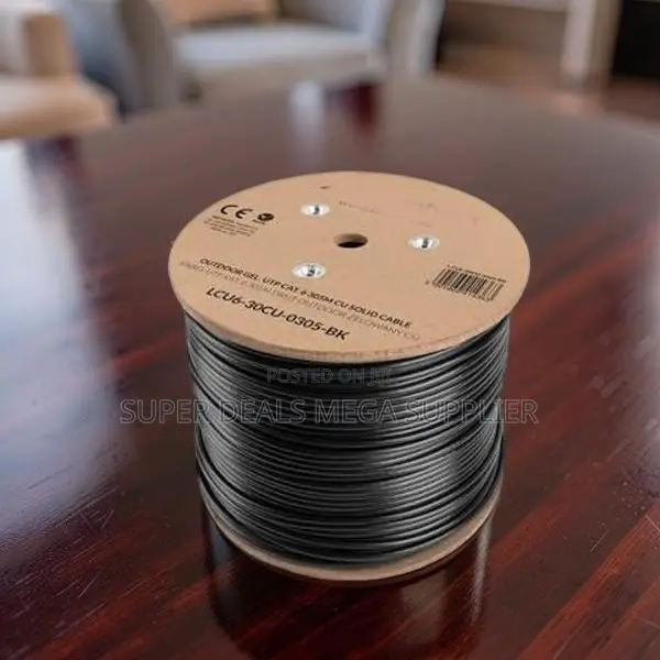 High Speed 305m Outdoor Utp Cat 6 Networking Lan Cable Roll