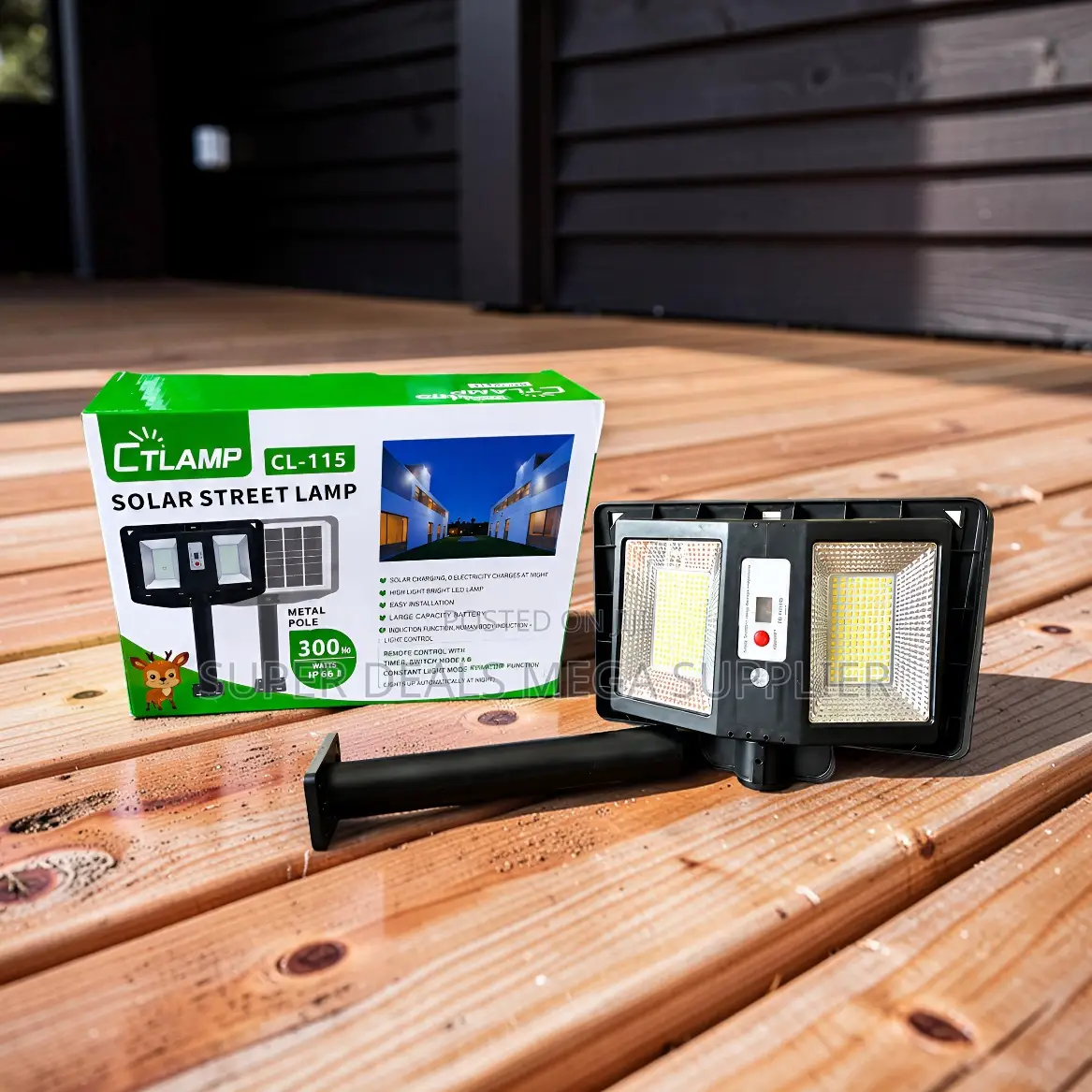 300w Outdoor Security Motion Sensor Premium Quality Solar Street Light
