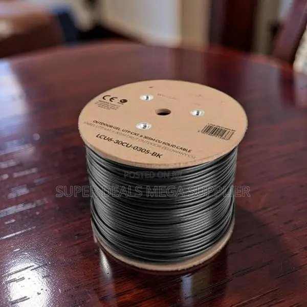 High Bandwidth 305m Outdoor Utp Cat 6 Networking Lan Cable Roll
