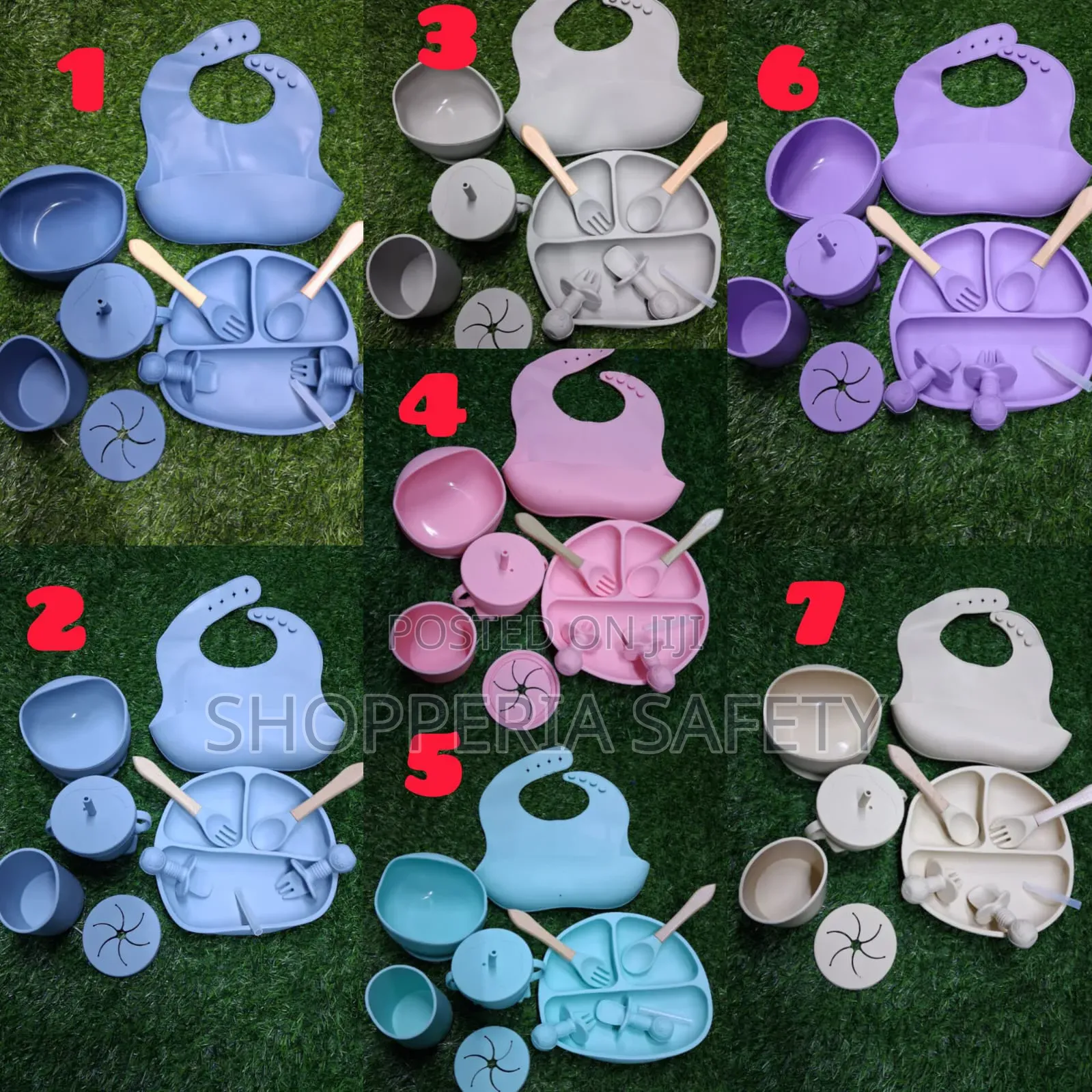 Baby Silicone Feeding Set